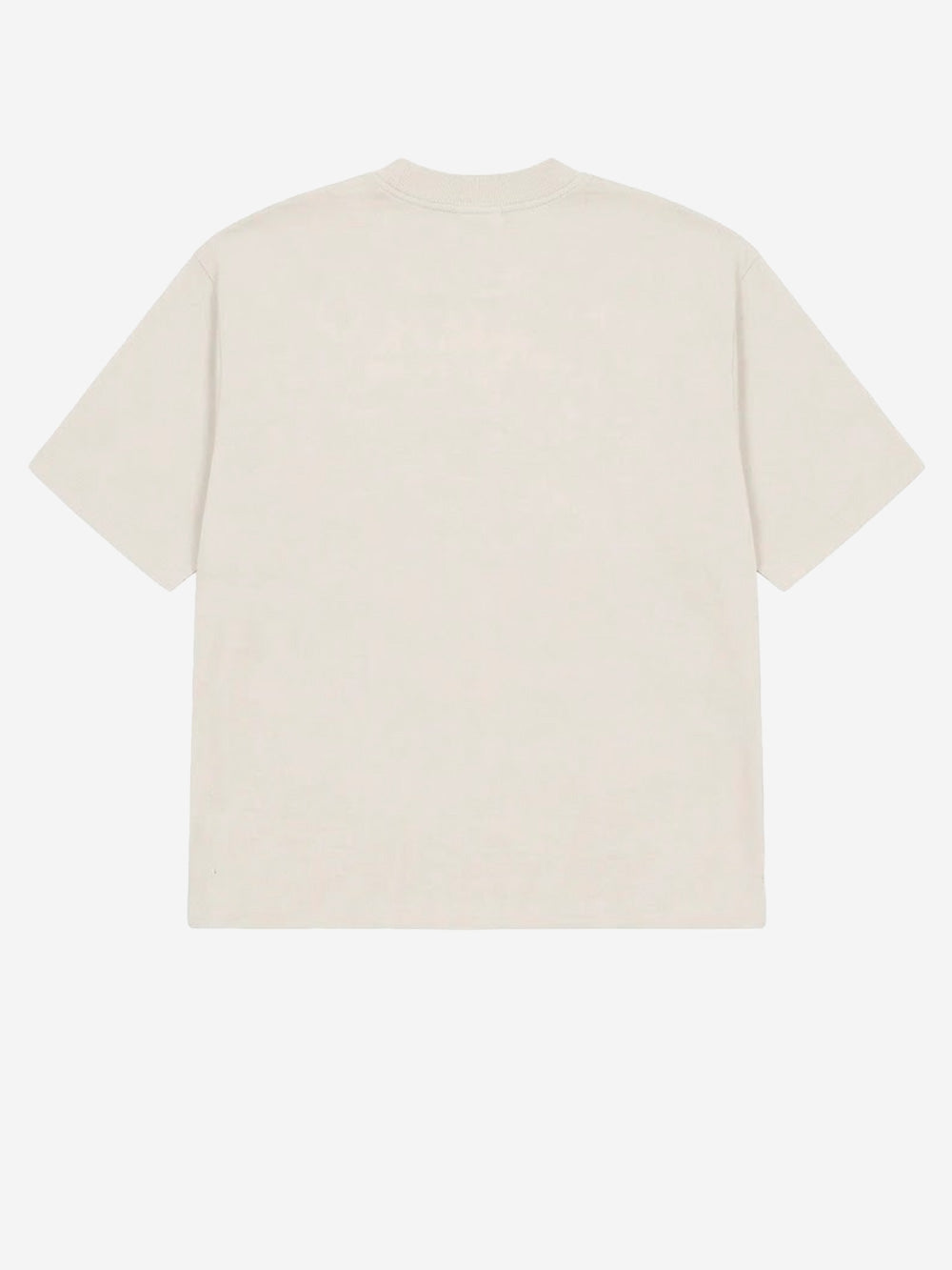 REGARDS T-shirt oversize in cotone beige Sabbia Urbanstaroma
