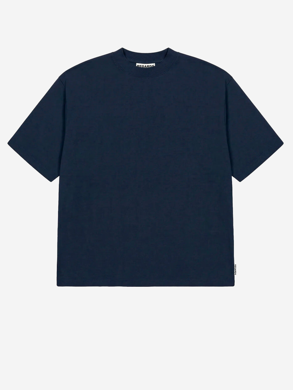 REGARDS T-shirt oversize in cotone navy Blu Urbanstaroma