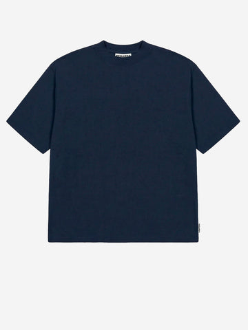 REGARDS T-shirt oversize in cotone navy Blu