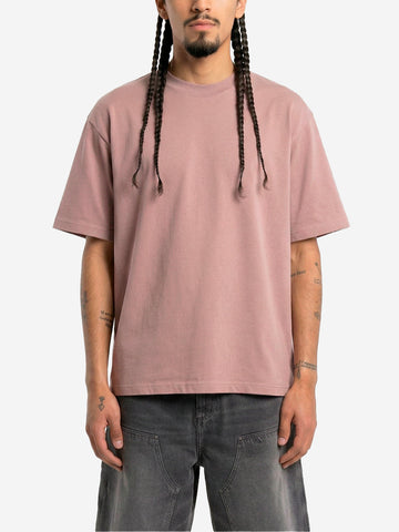 REGARDS T-shirt oversize in cotone rosa Rosa