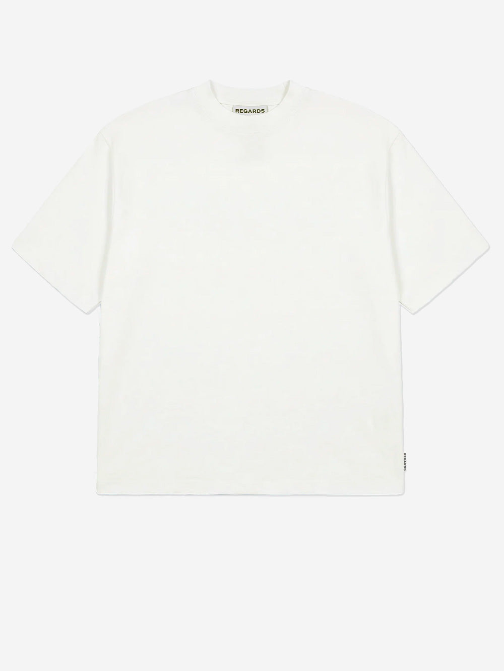 REGARDS T-shirt oversize in cotone bianco Bianco Urbanstaroma