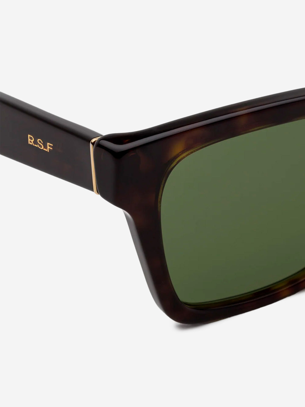 RETROSUPERFUTURE Occhiali da sole America 3627 tartarugati con lenti verdi Marrone Urbanstaroma