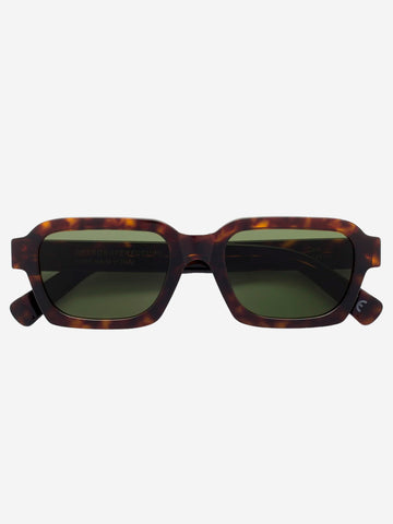 RETROSUPERFUTURE Occhiali da sole 'Caro 3627' havana con lenti verdi Marrone