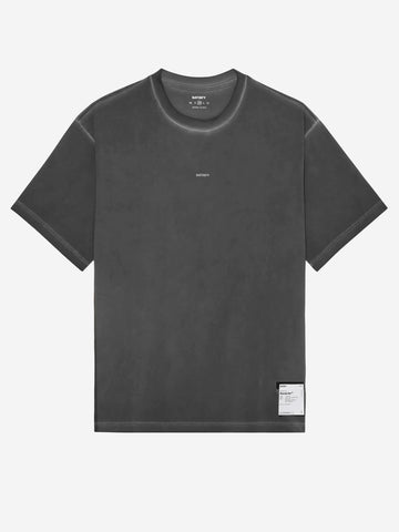 SATISFY AuraLite T-Shirt Running antracite Ultraleggera in Poliestere Riciclato grigio