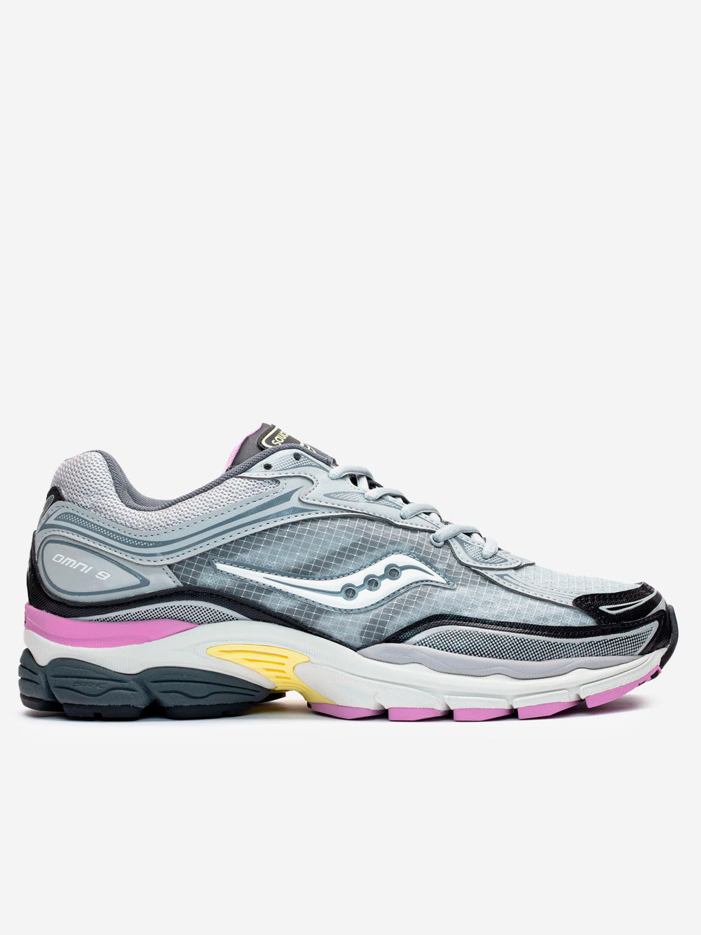 SAUCONY Progrid Omni 9 Distract 'Harbor Black' Grigio rosa Urbanstaroma