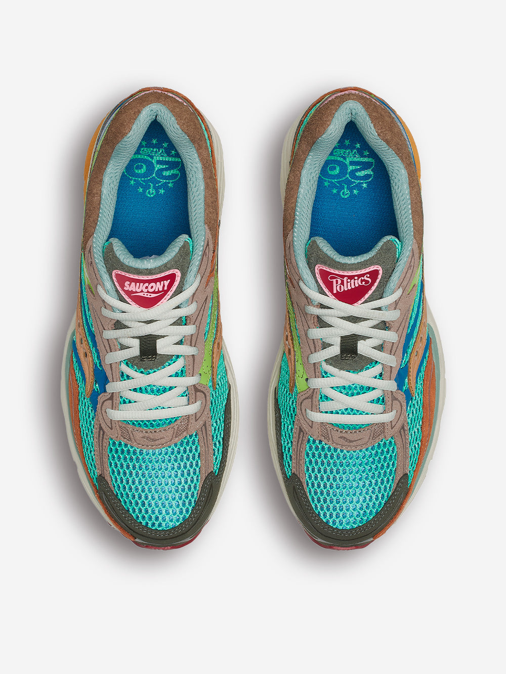 SAUCONY ProGrid Omni 9 'Sportsman's Paradise' x Politics Multicolor Urbanstaroma