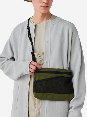 SNOW PEAK Borsa crossbody tecnica verde 'Everyday Sacoche' Verde