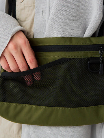 SNOW PEAK Borsa crossbody tecnica verde 'Everyday Sacoche' Verde