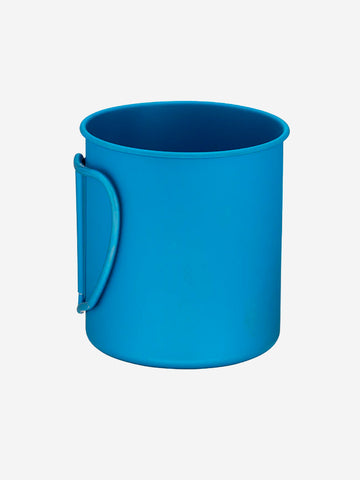 SNOW PEAK Tazza in Titanio Anodizzato con Finitura Matte blu (450 ml) Blu