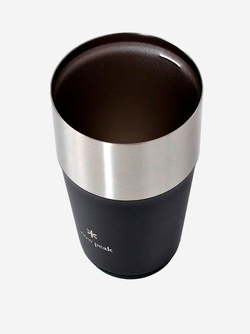 SNOW PEAK Bicchiere termico nero 'shimo tumbler' (470 ml) Nero