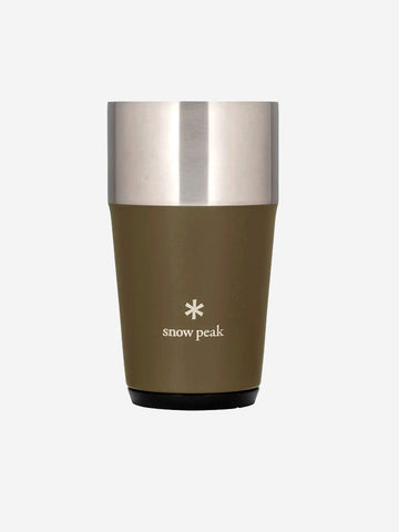 SNOW PEAK Bicchiere termico verde 'shimo tumbler' (470 ml) Verde Oliva