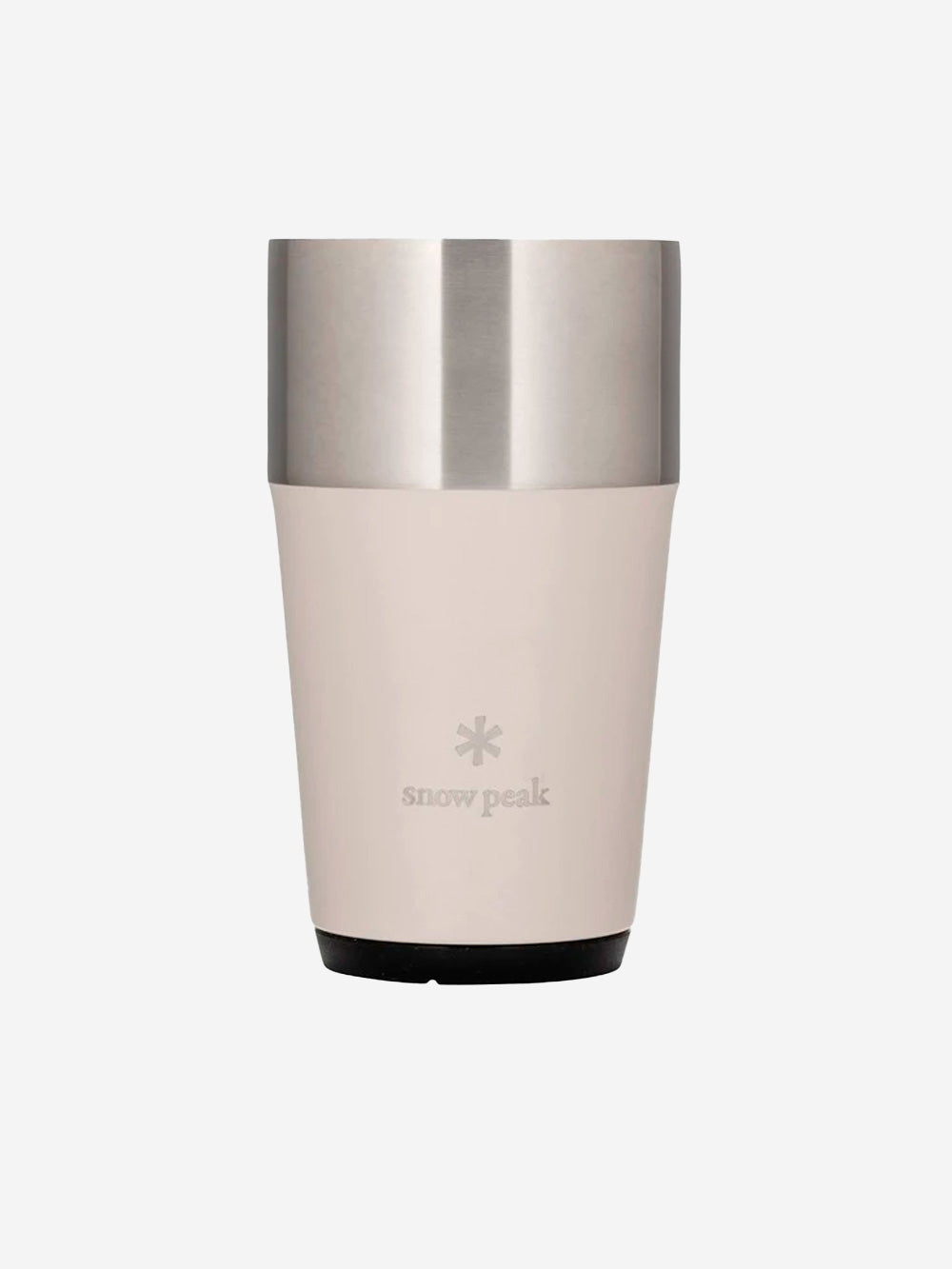 SNOW PEAK Bicchiere termico beige 'shimo tumbler' (470 ml) Sabbia Urbanstaroma