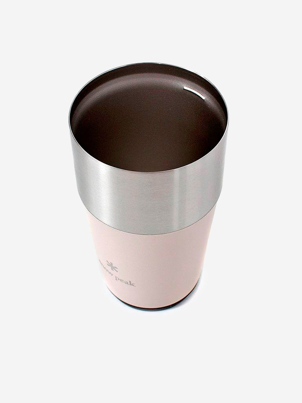 SNOW PEAK Bicchiere termico beige 'shimo tumbler' (470 ml) Sabbia Urbanstaroma