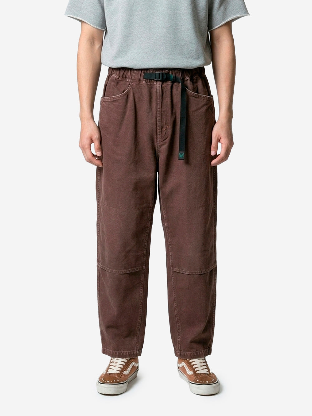 SOUTH2 WEST8 Pantaloni 'Climbing' marroni con cintura in vita Marrone Urbanstaroma