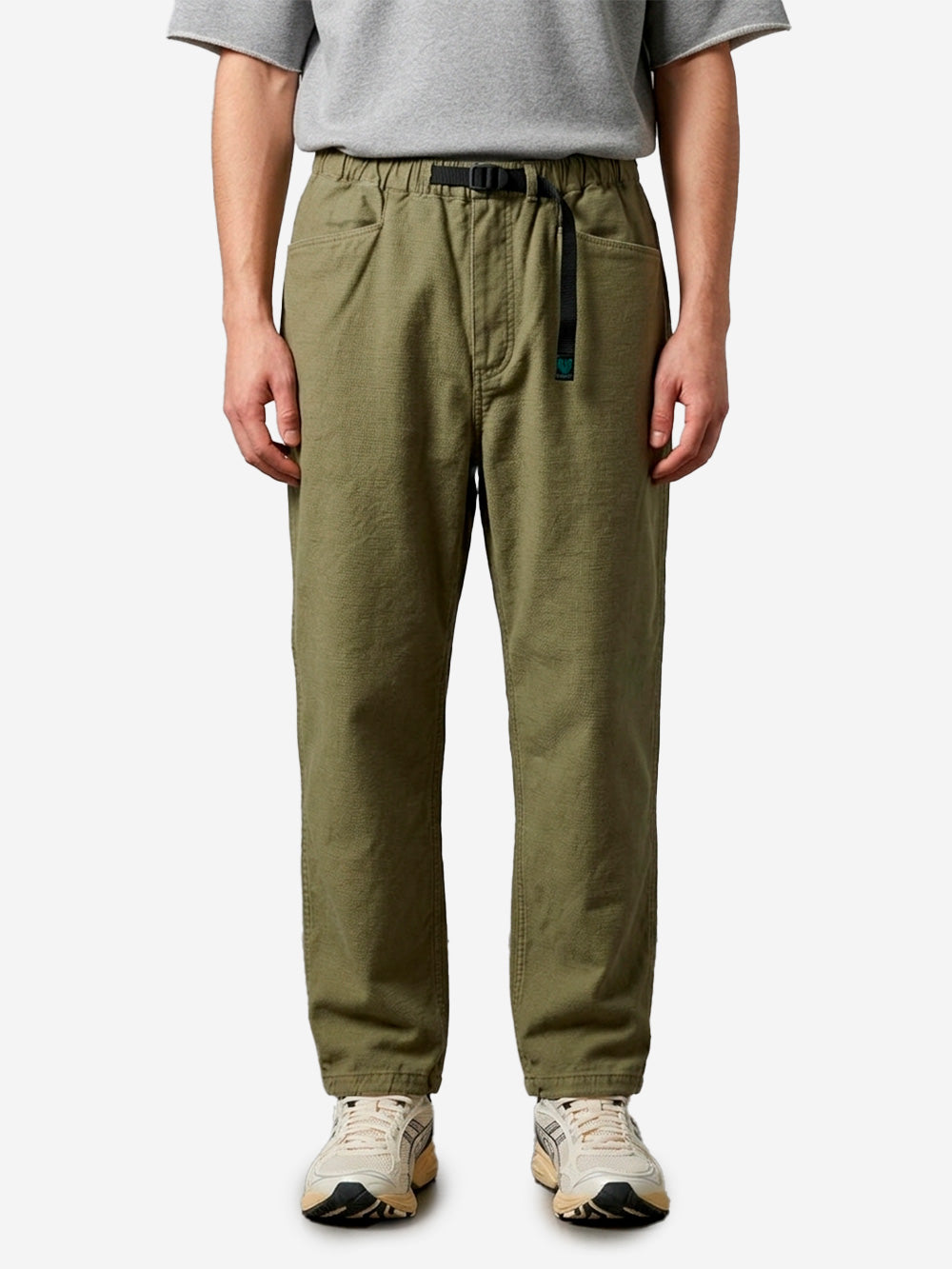 SOUTH2 WEST8 Pantaloni 'Logger Belted' in verde oliva Oliva Urbanstaroma