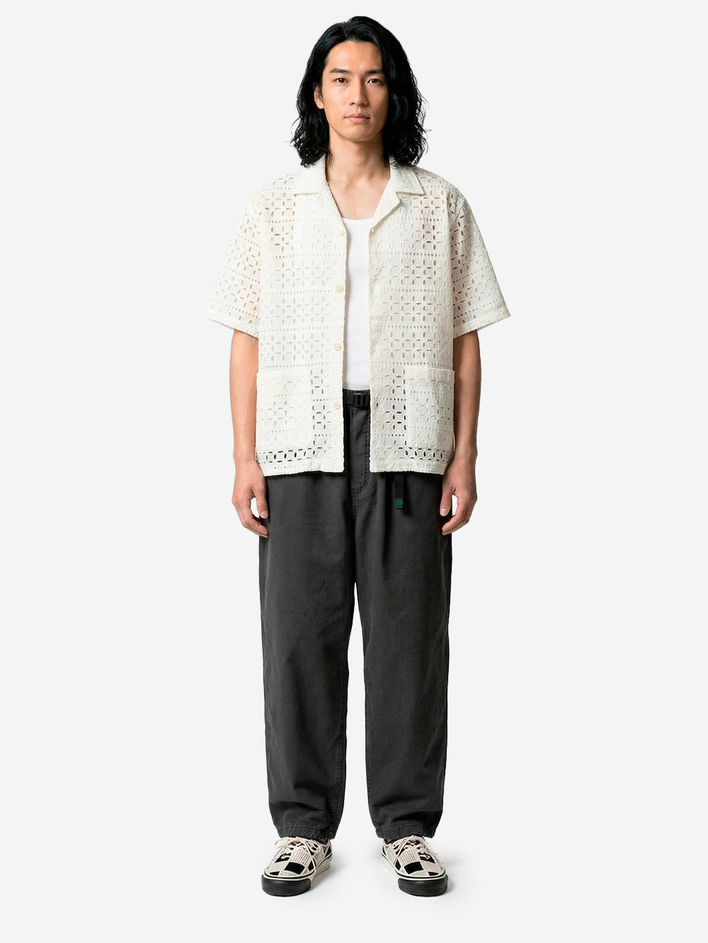 SOUTH2 WEST8 Pantaloni 'Logger Belted' in nero Nero Urbanstaroma