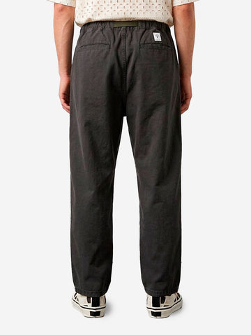 SOUTH2 WEST8 Pantaloni 'Logger Belted' in nero Nero