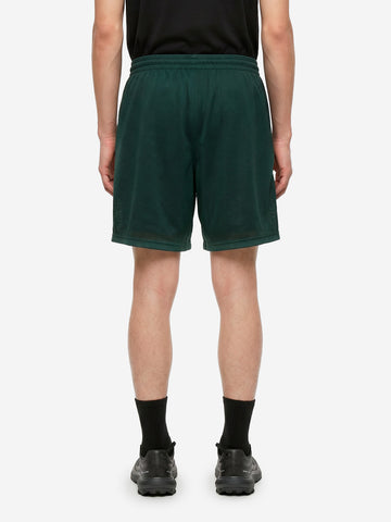SOUTH2 WEST8 Shorts String CS in mesh verde scuro Verde scuro