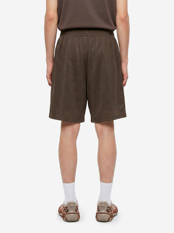SOUTH2 WEST8 Shorts String CS in mesh marrone Marrone