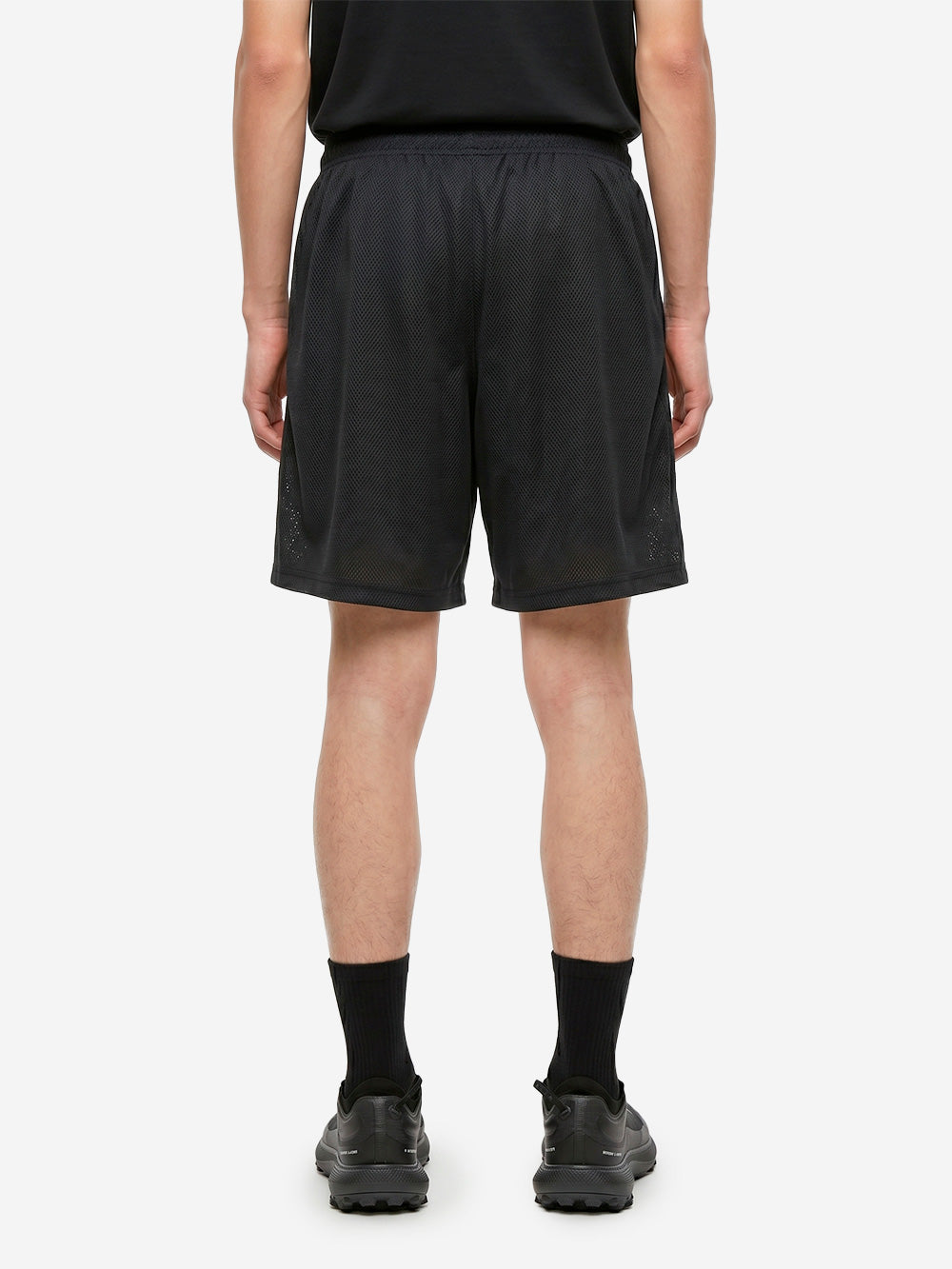 SOUTH2 WEST8 Shorts String CS in mesh nero Nero Urbanstaroma