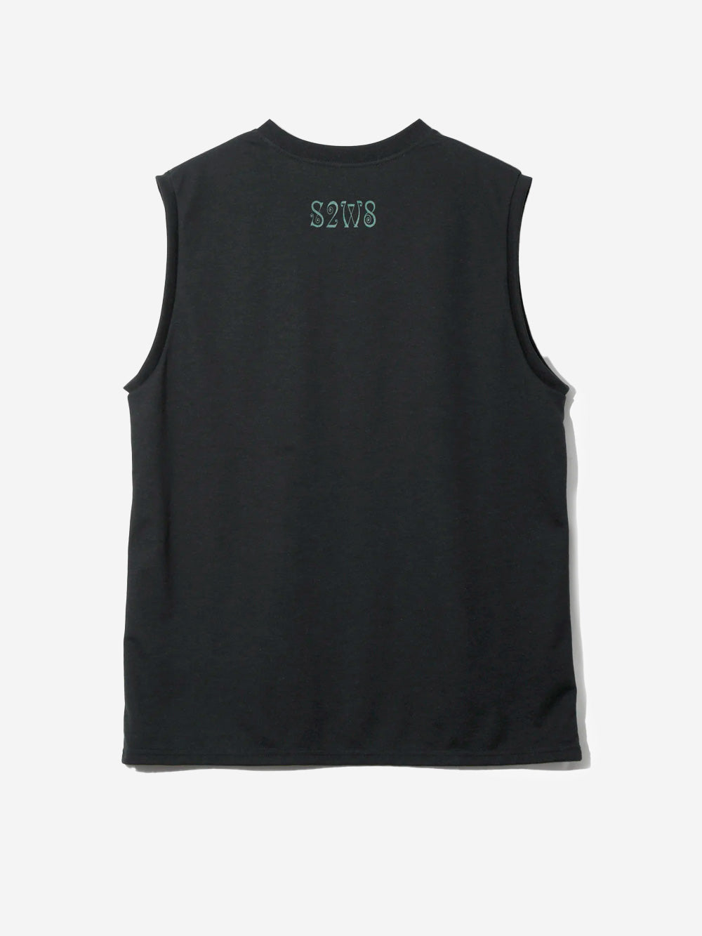 SOUTH2 WEST8 Tee senza maniche nera con grafica skull target Nero Urbanstaroma