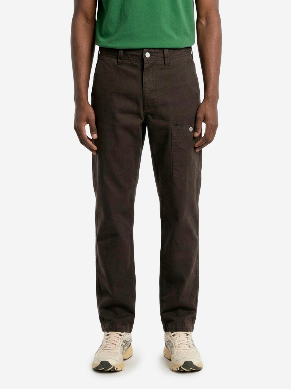 STONE ISLAND Pantalone cargo grigio piombo in twill di cotone 'Marina' grigio Urbanstaroma