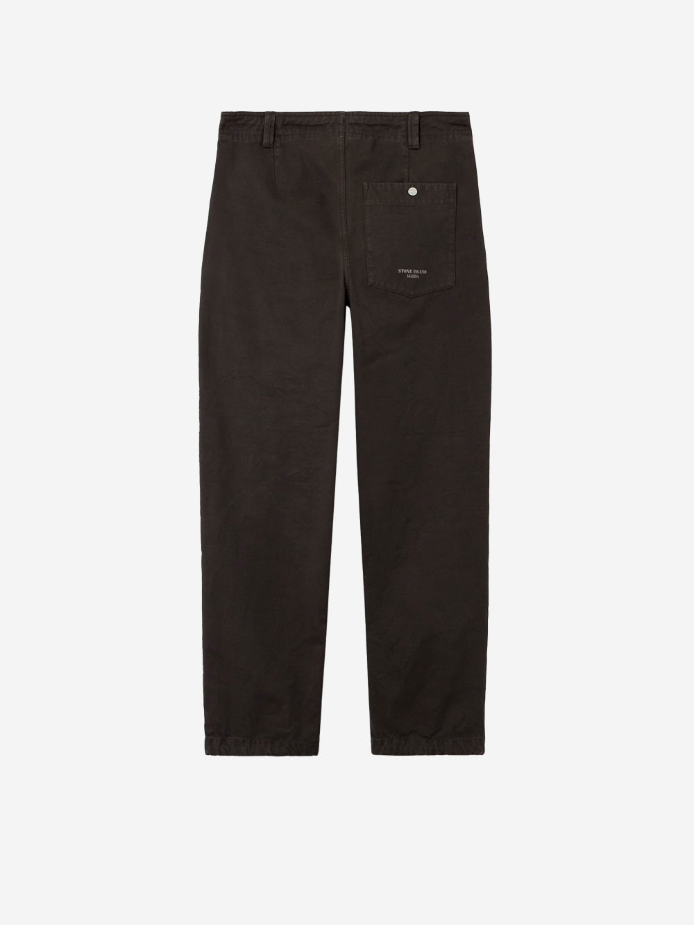 STONE ISLAND Pantalone cargo grigio piombo in twill di cotone 'Marina' grigio Urbanstaroma
