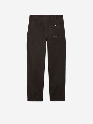 STONE ISLAND Pantalone cargo grigio piombo in twill di cotone 'Marina' grigio