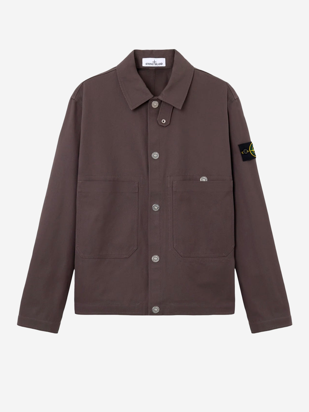 STONE ISLAND Giacca Coach antracite con antigoccia grigio Urbanstaroma