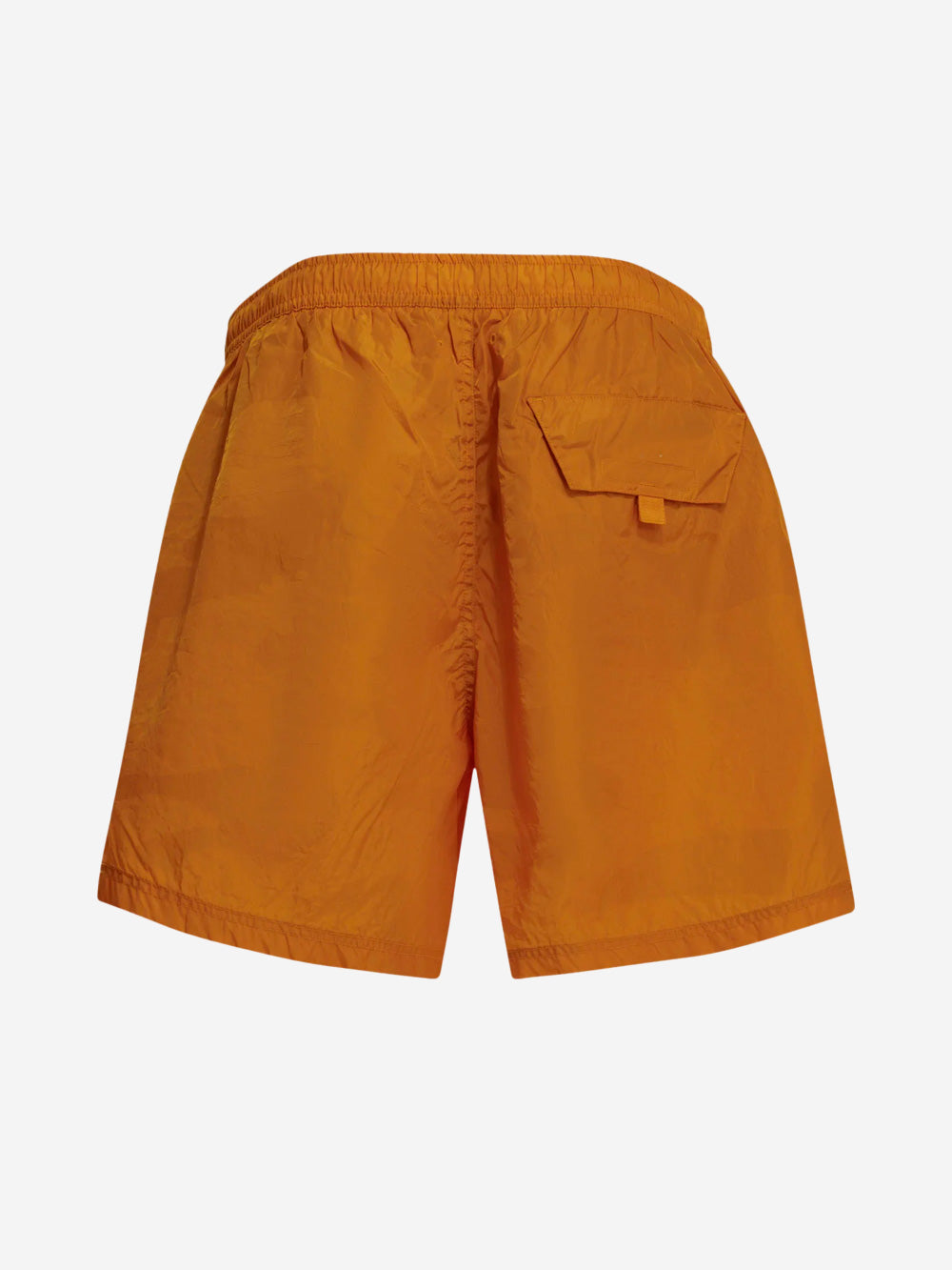 STONE ISLAND Pantaloncini da bagno arancioni in nylon effetto camouflage sbiadito idroreattivo arancione Urbanstaroma