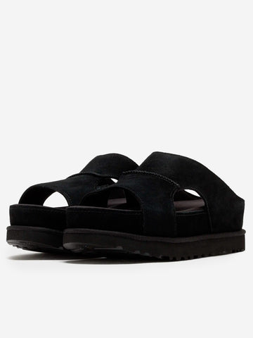 UGG Ciabatte Goldenstar Hi Cutout nere Nero