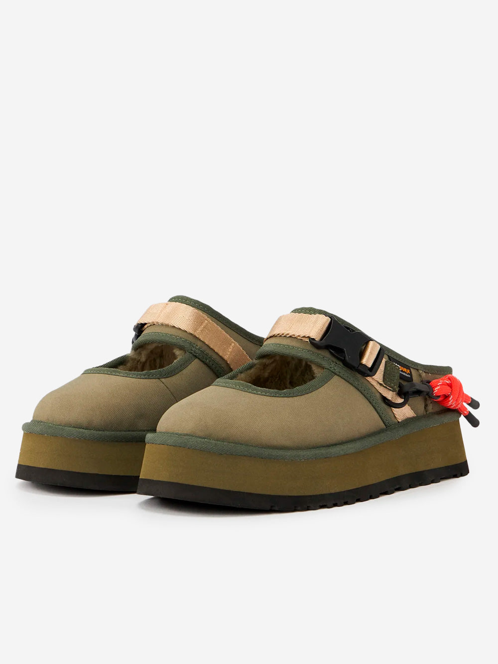 UGG W Mary Jane Bea Wildwood 'Burnt Olive' Oliva Urbanstaroma
