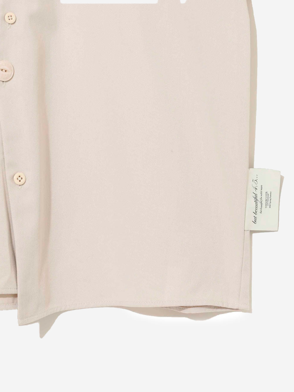 UNDERCOVER Camicia utility a manica corta beige x Dickies Beige Urbanstaroma