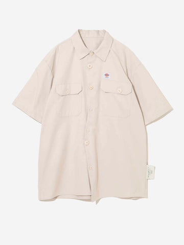 UNDERCOVER Camicia utility a manica corta beige x Dickies Beige