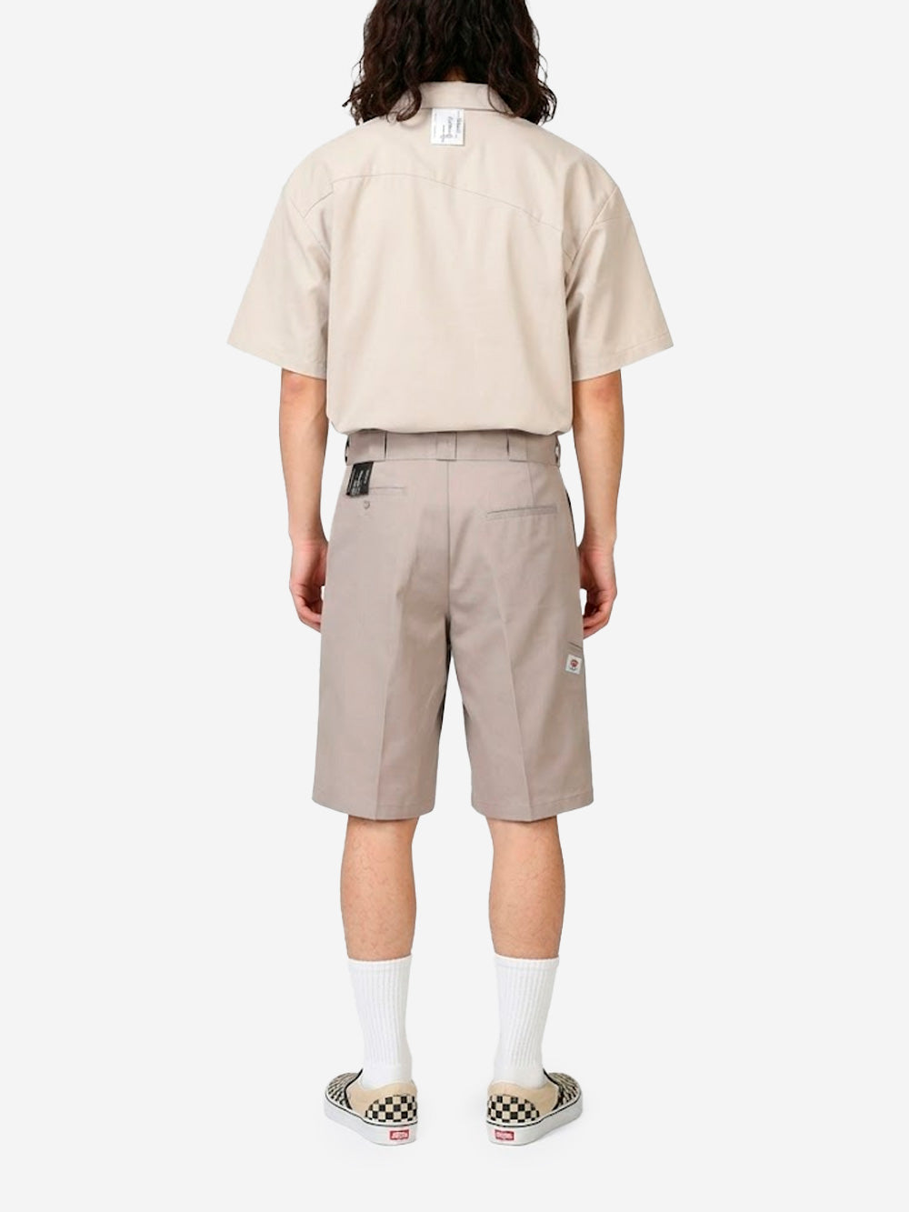UNDERCOVER Shorts utility in misto cotone grigi x Dickies Grigio chiaro Urbanstaroma