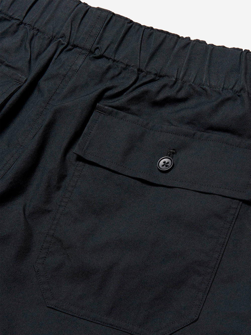UNIFORM EXPERIMENT Pantaloni utility Chambray neri Nero Urbanstaroma