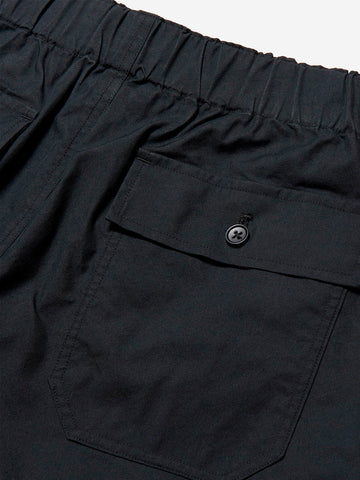UNIFORM EXPERIMENT Pantaloni utility Chambray neri Nero
