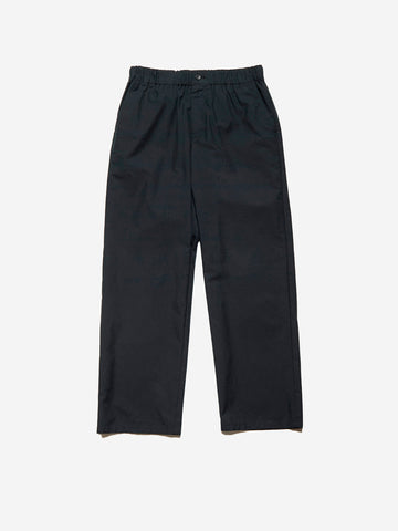 UNIFORM EXPERIMENT Pantaloni utility Chambray neri Nero