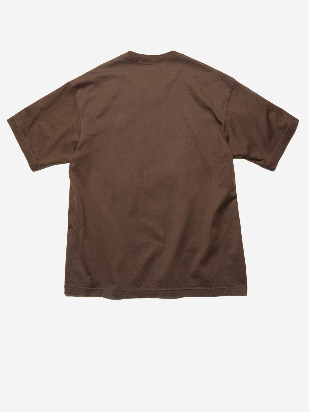 UNIFORM EXPERIMENT T-shirt marrone loose in cotone mercerizzato Marrone Urbanstaroma