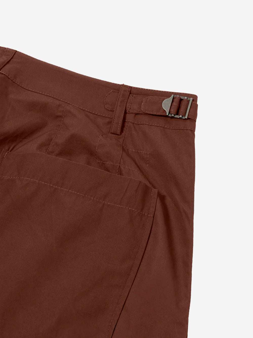 UNIVERSAL WORKS 'Dutch' Pant in Popeline Peach Marrone Marrone Urbanstaroma