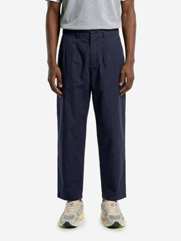 UNIVERSAL WORKS 'Dutch' Pant in Popeline Peach blu Blu