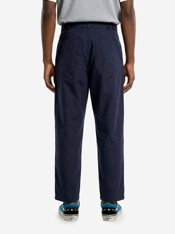 UNIVERSAL WORKS 'Dutch' Pant in Popeline Peach blu Blu