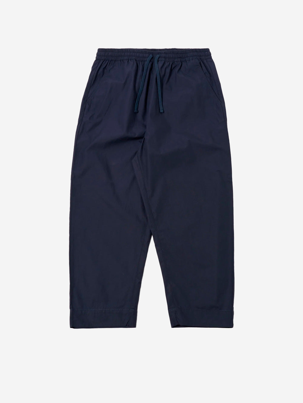 UNIVERSAL WORKS Pantaloni blu 'Judo' in cotone spazzolato Blu Urbanstaroma