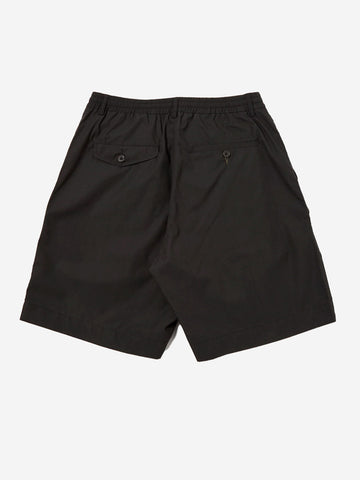 UNIVERSAL WORKS Shorts track pleated in tessuto Polytech nero Nero