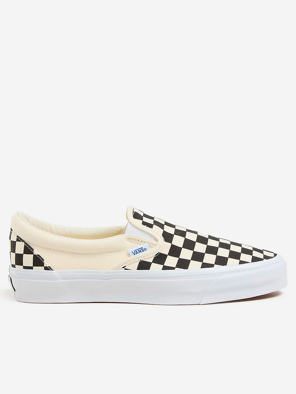 VANS LX Slip-On Reissue 98 Checkboard nere e bianche Bianco nero Urbanstaroma