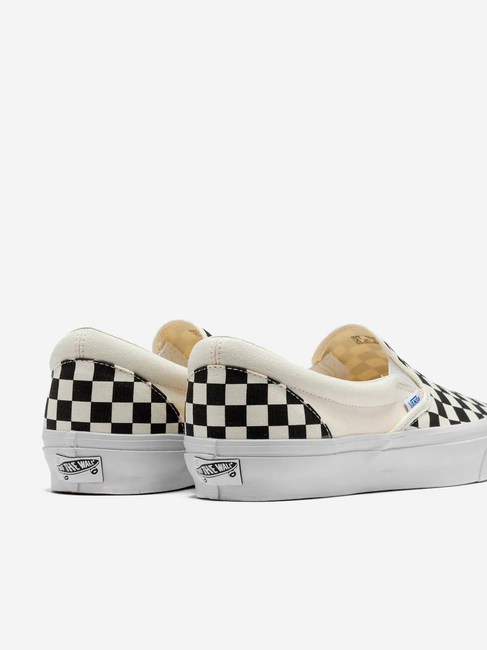 VANS LX Slip-On Reissue 98 Checkboard nere e bianche Bianco nero Urbanstaroma