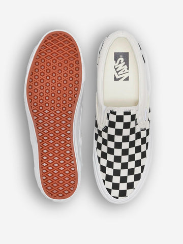 VANS LX Slip-On Reissue 98 Checkboard nere e bianche Bianco nero