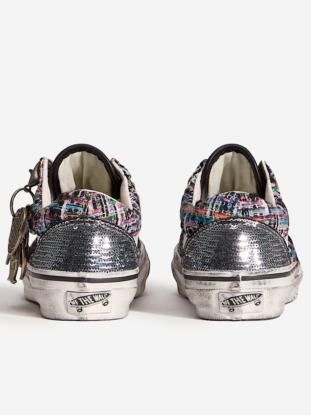 VANS Premium Old Skool 'Charms' con tweed nero e grigio Nero grigio Urbanstaroma