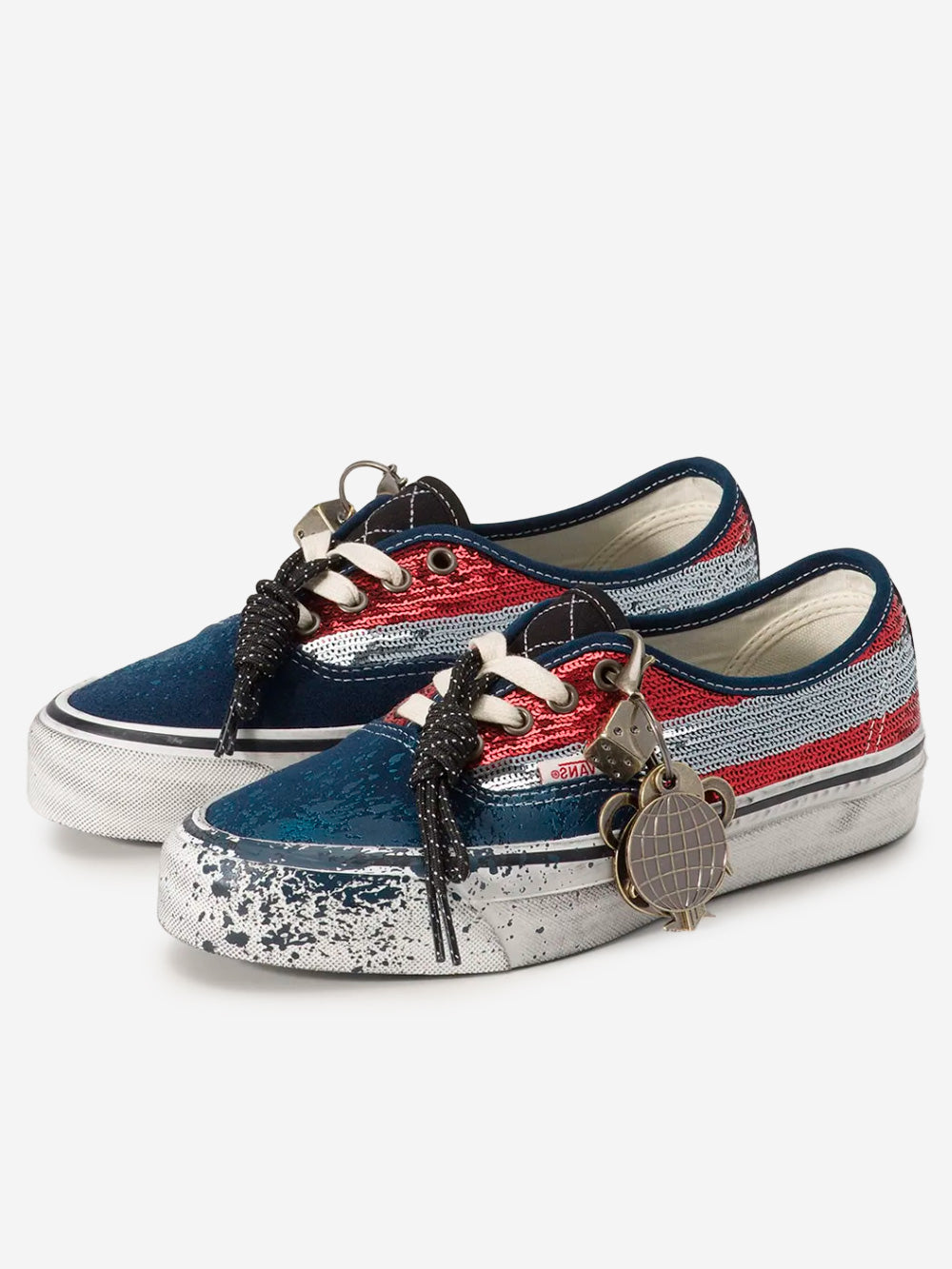 VANS Premium LX Authentic 44 'Charms' blu e rosse Rosso blu Urbanstaroma