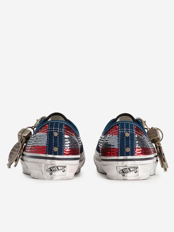 VANS Premium LX Authentic 44 'Charms' blu e rosse Rosso blu